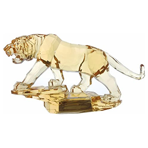 Beaulemna Figura Acrílica De Tigre, Colección De Vidrio, Orn