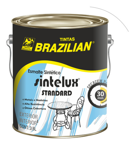 Esmalte Sintético Sintelux 3,6l - Alto Brilho Brazilian