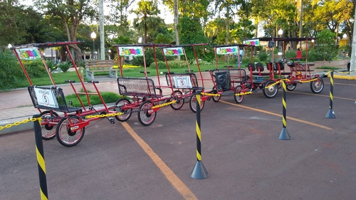 Imagem 2 de 8 de Trenzinho Para 12 Pessoal Pedalar Juntos
