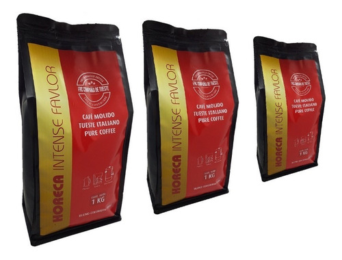 3 K Cafe Molido Tueste Italiano Horeca 55% Off Lanzamiento