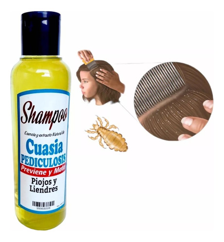 Shampoo Cuasia Pediculosis/ Piojo 500ml  