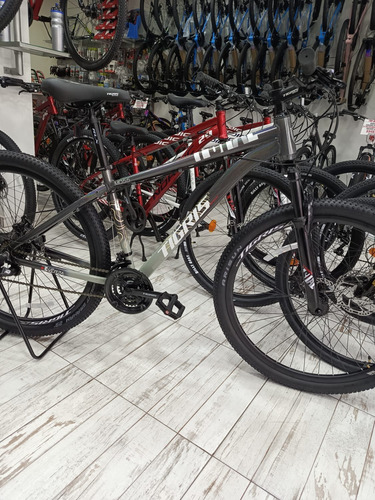 Bicicleta By Topmega Tigris Rod 29 Mod 2025 Gris/verde 20 "
