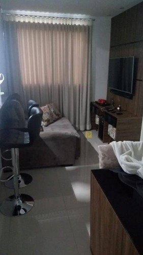 Imagem 2 de 18 de Apartamento Residencial À Venda, Chácara Letônia, Americana. - Ap0240