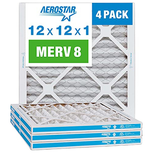 12x12x1 Merv 8 Filtro De Aire Plisado, Filtro De Aire D...