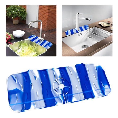 2 Almohadilla De Silicona Para Grifo De Fregadero, Protector