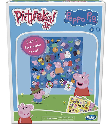 ¡hasbro Pictureka! Juego De Peppa Pig Para Niños, Juego De I