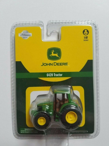 Tractor De Coleccion John Deere 1/87_exkarg