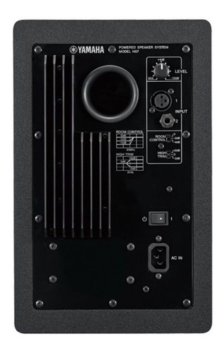 Monitor De Estúdio Yamaha Hs7 Hs-7 Hs 7 Par
