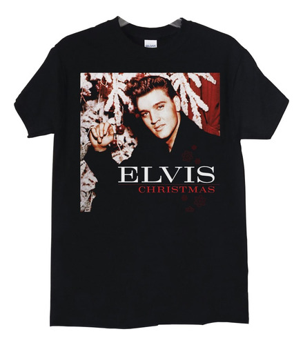 Polera Elvis Presley Christmas Navidad Rock Abominatron