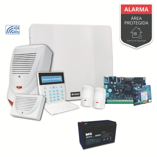 Kit Alarma Casa Wifi 3g Sensor Movimiento Inalambrico