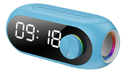 Nihay Reloj Despertador Con Altavoz Bluetooth Inalámbrico A