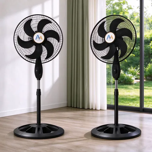 Ventilador De Coluna Preto 40cm 3 Velocidades Bivolt110/220v 1.3 M 110v Preto Plástico 6