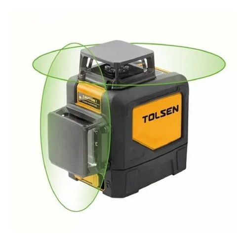 Imagen 1 de 1 de Nivel Laser Tolsen 360° 2 Planos Horizontal Vertical Cruzado