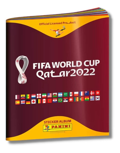 Álbum Panini Mundial Qatar 2022 Pasta Blanda 