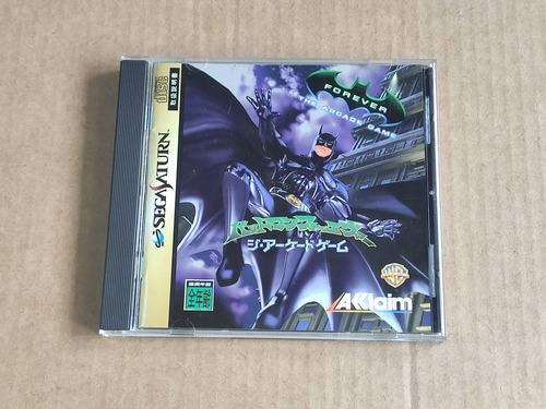 Batman Forever The Arcade Game -- Original -- Sega Saturn (Usado)