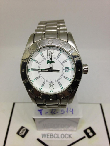 Relógio De Pulso Lacoste Masculino Webclock T12514
