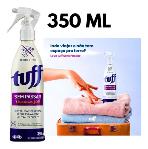 Kit 3 Neutralizador Tuff Sem Passar Desamassa Fácil 350ml