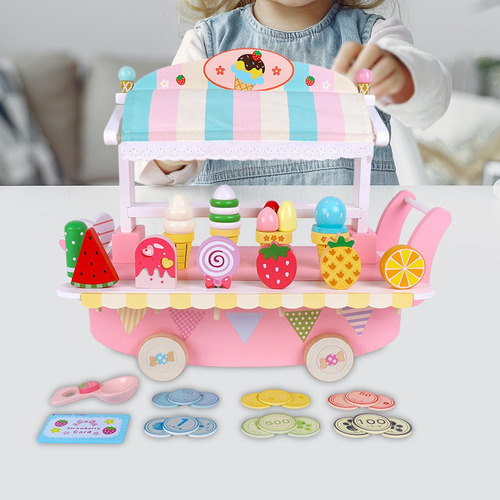 Carrito De Helados De Simulación, Juego De Rol, Carrito De