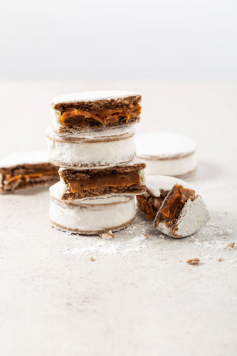 Alfajor Premium Blasus Dulce De Leche C/merengue 6un 450g