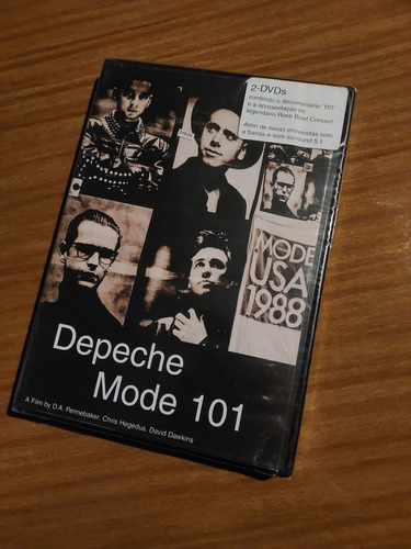 2 Dvd Depeche Mode 101 Novo E Lacrado