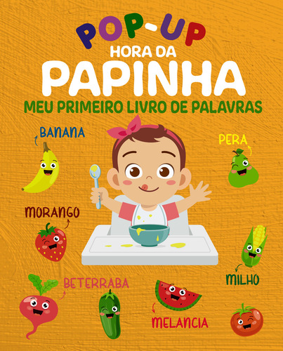 Hora Da Papinha: Pop Up, De On Line A. Série 1, Vol. 1. Editora On Line, Capa Dura, Edição On Line Em Português, 2022