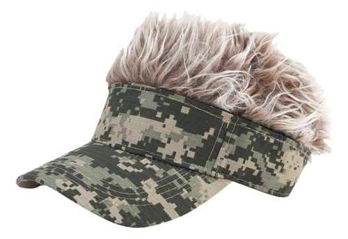 Gorra De De Visera Ajustable Unisex Con Pelo Falso De Moda