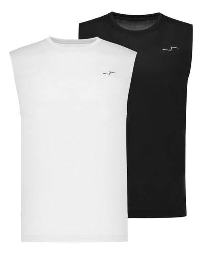 2 Playeras Sin Mangas Deportivas Hombre Ligera Transpirable