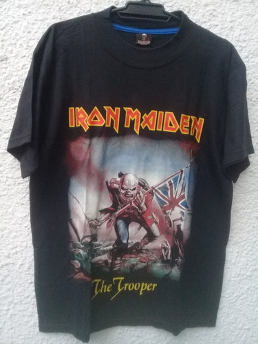 Camiseta Iron Maiden The Trooper Talle L.