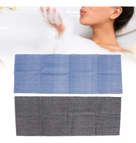 Red De Baño Larga De Nylon, 2 Paquetes De Toallas De Baño Af
