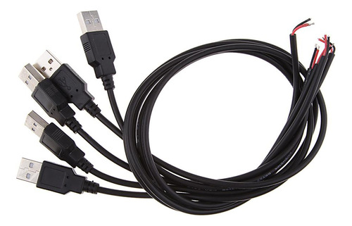 Cable De Carga Usb De Bricolaje 6 Piezas