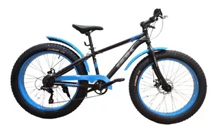 Bicicleta Fat Hunter Rodado 24 Ruedas Anchas Sbk Patona