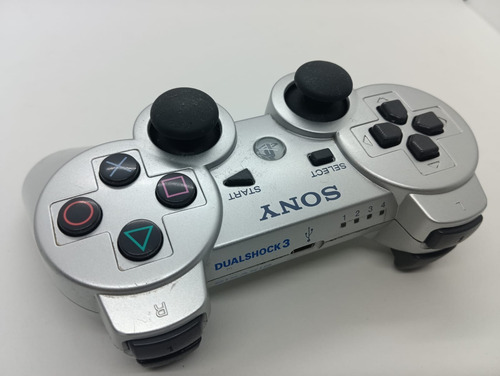 Controle Playstation 3 Ps3 Original Dualshock Joystick Sony Cinza
