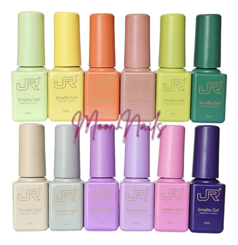 Estuche Jr Gel Semipermanente 64 Geles 9ml