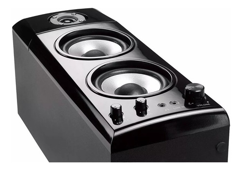 Imagen 4 de 4 de Parlantes Genius Sp-hf1800a Pc 50w Rms 220v En Madera