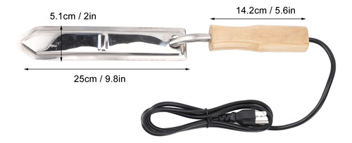 Cuchillo Destapador Eléctrico De Acero Inoxidable Para Apicu