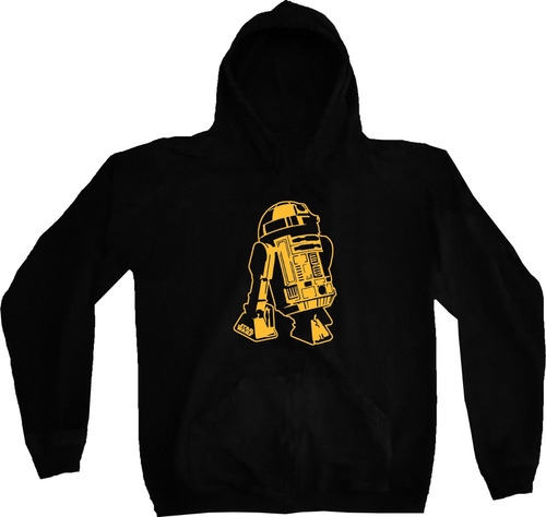 Buzo Hoodie Star Wars R2-d2 Vintage Estampado Tv Urbanoz