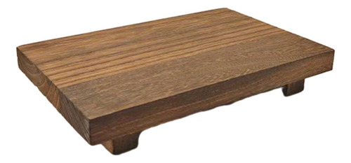 Mz Soporte De Pedestal De Madera, Elevador De Rectángulo