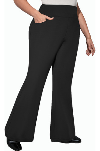 Pantalones Lisos Para Mujer Con Leggings De Color Casual De
