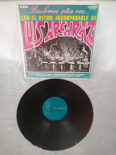 Lp El Ritmo Incomparable De Luis Alcaraz Y Su Orquesta 1968