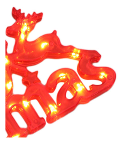 Jjzs Letrero De Neón De Feliz Navidad, Placa De Luces Led