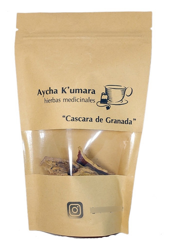 Cascara Granada , Hierba Medicinal Infusión