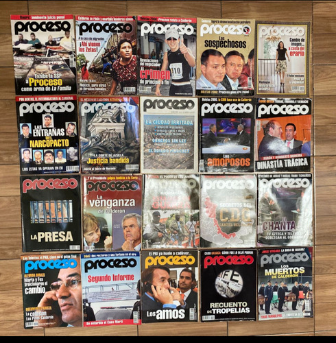 175 Revistas Proceso (Usado)