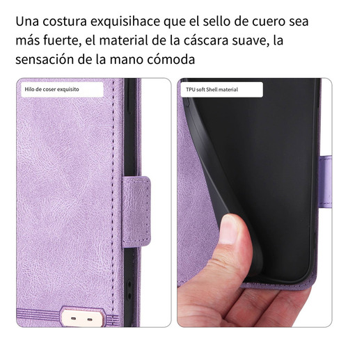 Funda De Piel For Samsung Galaxy A03 Core/a23, 4, 5 G/m53,