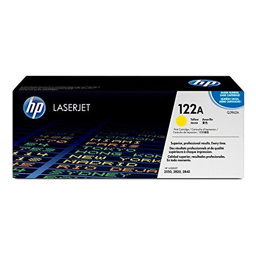 Toner Hp Q3962a {122a} Amarillo Original 