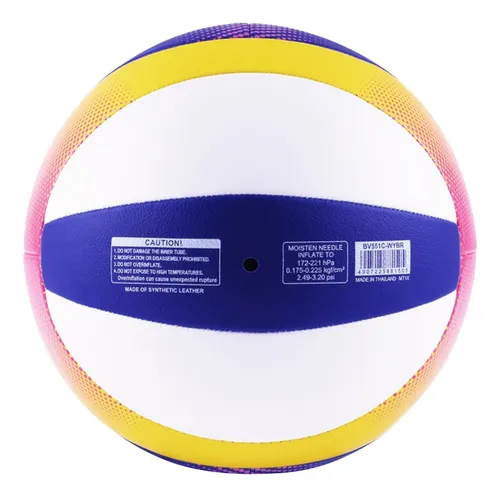 Balón Pelota Voleibol Playa T5 Mikasa Bv551c