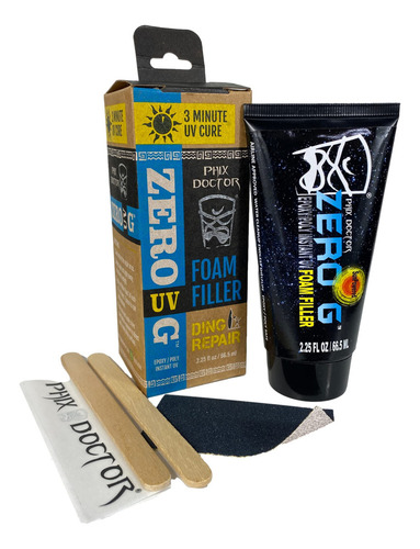 Kit Reparación Tablas Surf Epoxi Uv Zero G Ews