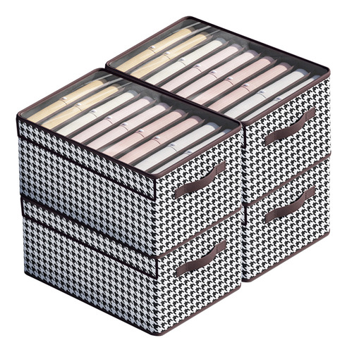 Wv 4pzs Bolsa De Almacenamiento Ropa Edredón Plegable Caja