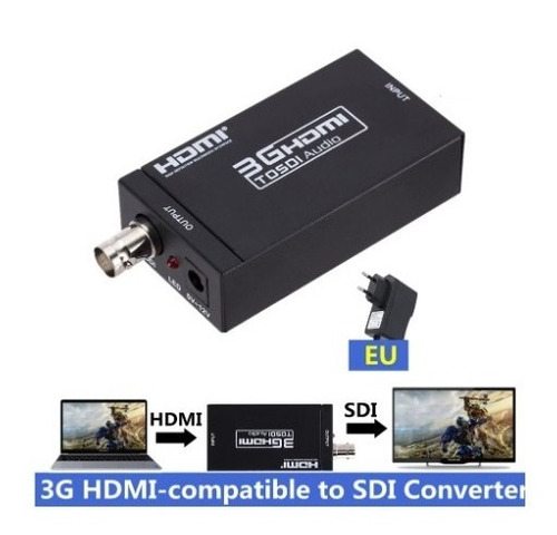 Convertidor Hdmi A Sdi 1080p Hd 3g-sdi Hd-sd  Dac Para Hdtv