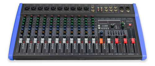 Mezcladora Audio Profesional 380-dsp Mix-alto 12 By Steelpro