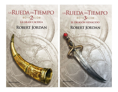 Rueda Del Tiempo 2 + 3 - Robert Jordan - Minotauro 2 Libros